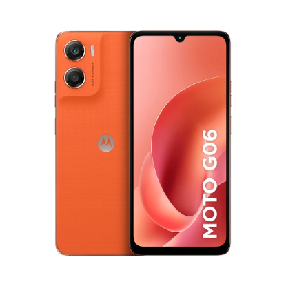 Imagen de Motorola G06 Naranja 4Gb Ram 256Gb Dual Sim Importado 