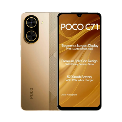 Imagen de Xiaomi Poco C71 Dorado 3Gb Ram 64Gb Dual Sim Mx